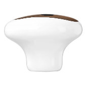 muzieknoten Poop Emoji Keramische Knop (Zijkant)