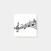 muzieknoten post-it® notes (Voorkant)
