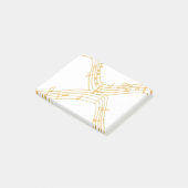Muzieknoten Post-it® Notes (Schuin)