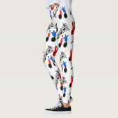 Muzieknoten Print Leggings Elke kleur (Links)
