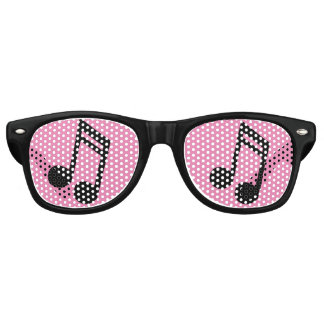 Muzieknoten Retro Party Shades Zonnebril