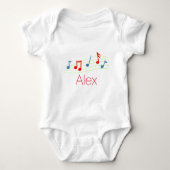 Muzieknoten Romper (Voorkant)