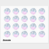 Muzieknoten Ronde Sticker (Vel)