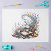 Muzieknoten Serie Ontwerp 4 Tissuepapier (Craft)