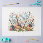 Muzieknoten Serie Ontwerp 9 Tissuepapier (Craft)