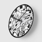 MUZIEKNOTEN-SLOT RONDE KLOK (Hoek)