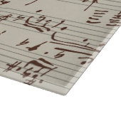 Muzieknoten Snijplank (Hoek)