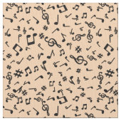 Muzieknoten Stof (Close Up)