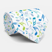 Muzieknoten Stropdas (Opgerold)