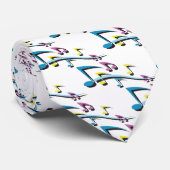 Muzieknoten Stropdas (Opgerold)