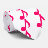 Muzieknoten Stropdas (Opgerold)