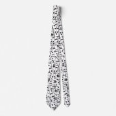 Muzieknoten Stropdas (Voorkant)