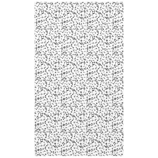 Muzieknoten Tablecloth Tafelkleed (Voorkant)