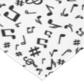 Muzieknoten Tablecloth Tafelkleed (Gekanteld)