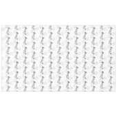 Muzieknoten Tafelkleed (Voorkant (Horizontaal))