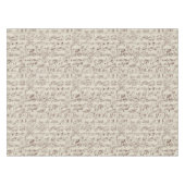 Muzieknoten Tafelkleed (Voorkant (Horizontaal))