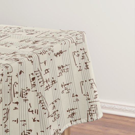Muzieknoten Tafelkleed (Voorbeeld)