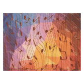 Muzieknoten Tafelkleed (Voorkant (Horizontaal))