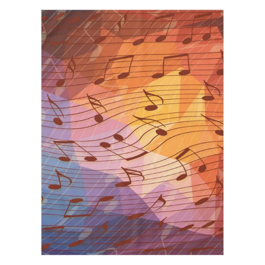 Muzieknoten Tafelkleed (Voorkant)