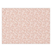 Muzieknoten Teken extra Roze Tafelkleed (Voorkant (Horizontaal))