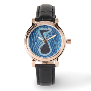 Muzieknoten Tie Dye Horloge