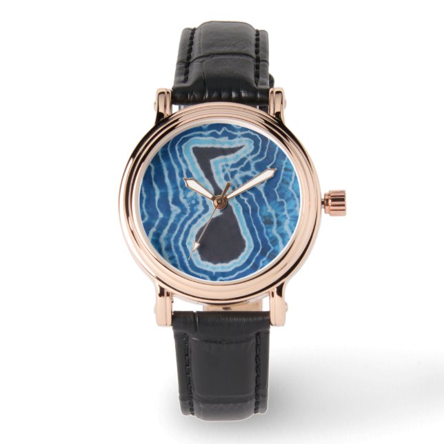 Muzieknoten Tie Dye Horloge (Voorkant)