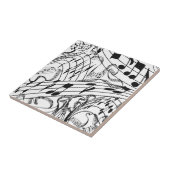 MUZIEKNOTEN-TILE... TEGELTJE (Zijkant)