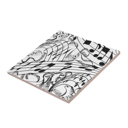 MUZIEKNOTEN-TILE... TEGELTJE (Zijkant)