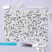 Muzieknoten Tissuepapier (Craft)