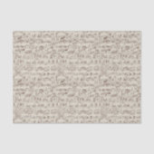 Muzieknoten Tissuepapier (Voorkant)