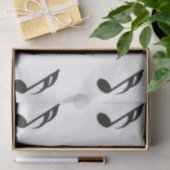 Muzieknoten Tissuepapier (Geschenk)