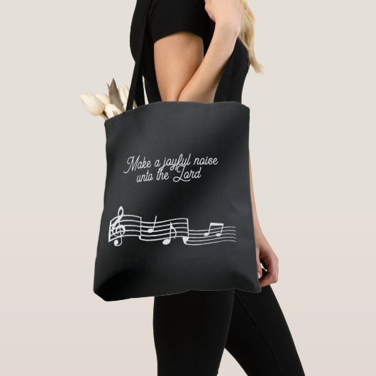 Muzieknoten Tote Bag (Dichtbij)