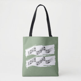 Muzieknoten Tote Bag