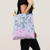 Muzieknoten Tote Bag (Dichtbij)
