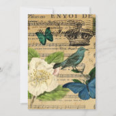 muzieknoten van  kroon kaart (Voorkant)