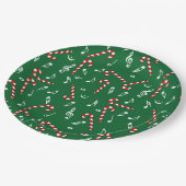 Muzieknoten van snoepsuikerriet papieren bordje (Gekanteld)