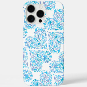 Muzieknoten Verticale strepen iPhone 16 Pro Max Hoesje