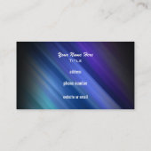 Muzieknoten Visitekaartjes (Achterkant)