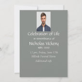 Muzieknoten voor aangepaste gedenktekens kaart (Achterkant)