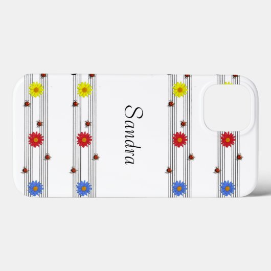 Muzieknoten voor aangepaste namen Case-Mate iPhone case (Achterkant (horizontaal))