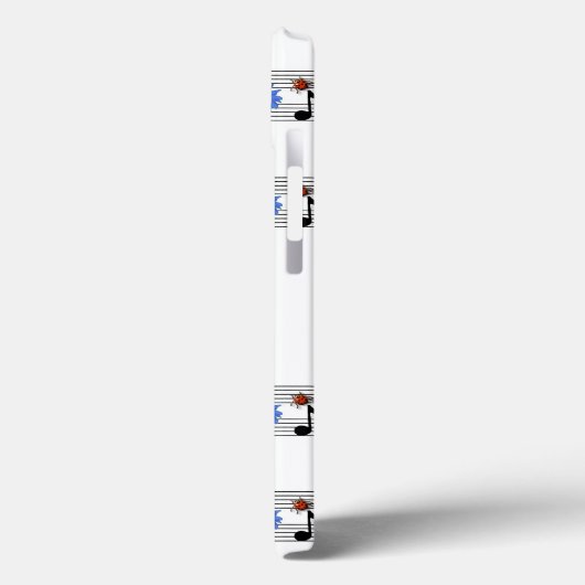 Muzieknoten voor aangepaste namen Case-Mate iPhone case (Achterkant / Links)