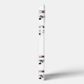 Muzieknoten voor aangepaste namen Case-Mate iPhone case (Achterkant / Rechts)