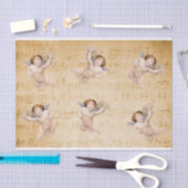 Muzieknoten voor  Engelsen Tissuepapier (Craft)