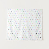 Muzieknoten Wandkleed (Voorkant (horizontaal))