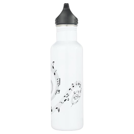 Muzieknoten Waterfles (Rechts)