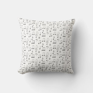 Muzieknoten Worpkussen voor Elke Kamer Kussen