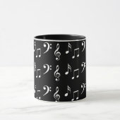 Muzieknotenpatroon Mok (Midden)