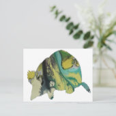 Muzieknotitie Art Briefkaart (Staand voorkant)