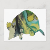 Muzieknotitie Art Briefkaart (Voorkant)