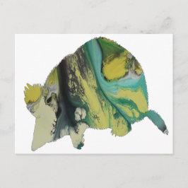 Muzieknotitie Art Briefkaart